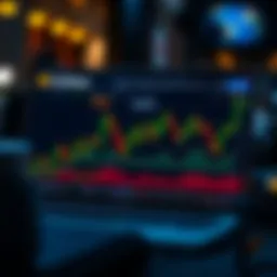 A graphical representation of Coinbase's trading platform