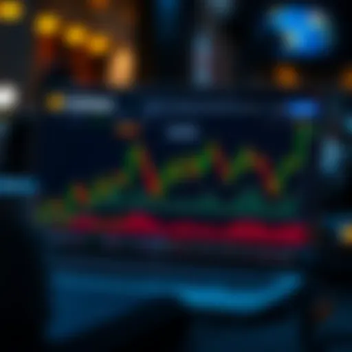 A graphical representation of Coinbase's trading platform