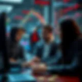 Crypto accredited investors analyzing market trends