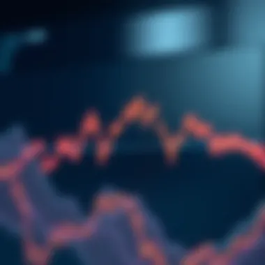 Cryptocurrency Trading Activity Peaks A graph showing cryptocurrency trading activity peaks