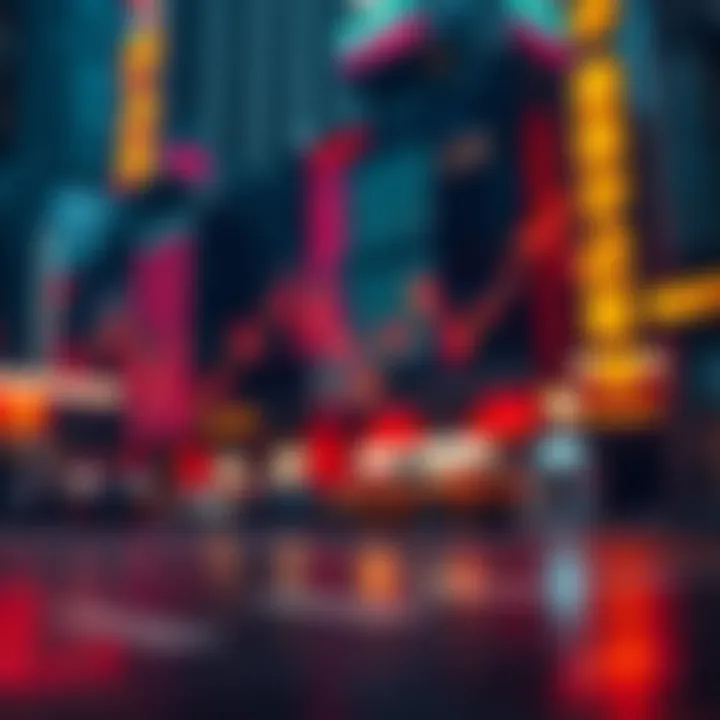 Market Volatility and External Influences A visual representation of market volatility and external events