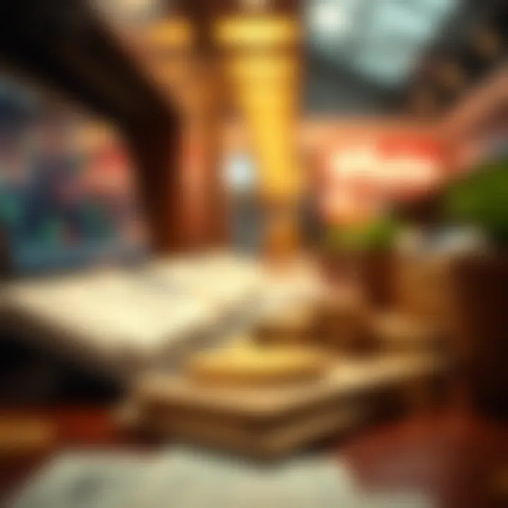 Diversification Benefits of ETFs Illustration depicting diversification through ETFs