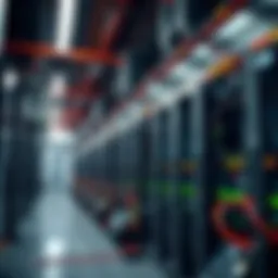 A high-tech mining facility showcasing advanced hardware.