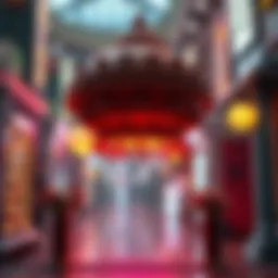 A vibrant digital artwork showcasing the essence of NFT art