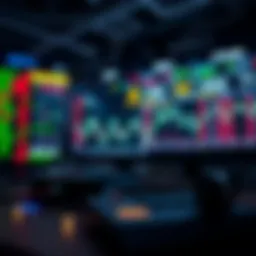 Visual representation of OTC trading platforms and mechanisms