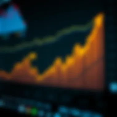 Cryptocurrency Price Trends Graph illustrating cryptocurrency price trends over time