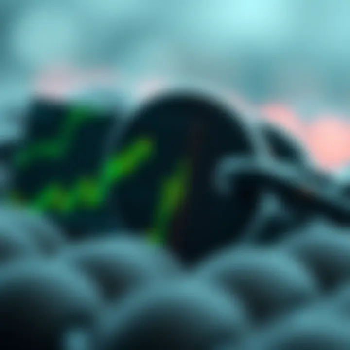 Economic Indicators and Chain Link Pricing Visual representation of economic indicators linked to Chain Link