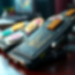 Digital representation of various NFT wallets