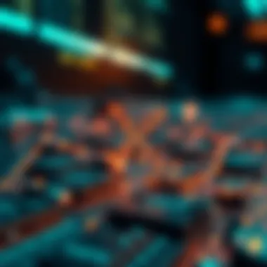 Blockchain Technology Behind XRP Illustration of blockchain technology showcasing XRP's underlying framework