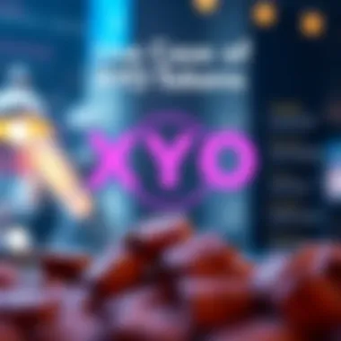 Infographic showcasing the use cases of XYO tokens