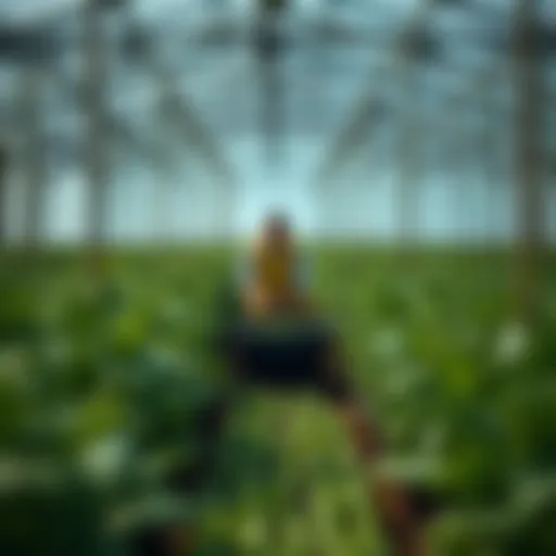 Visual representation of yield farming mechanics