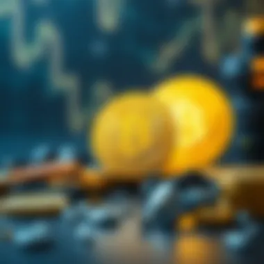 Technological Innovations Driving Unicoin Visual representation of technological innovations in cryptocurrency