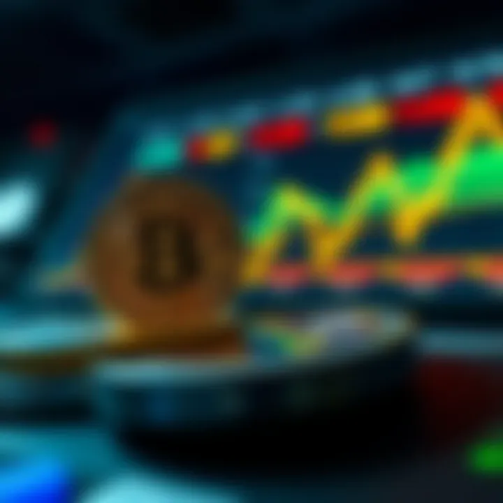 Visual representation of economic indicators affecting the currency exchange rate