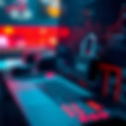 Conceptual illustration of a VPN connection securing online data