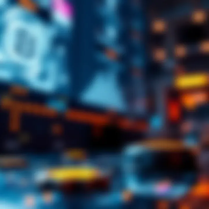 Blockchain Technology and Its Impact Illustration showcasing blockchain technology