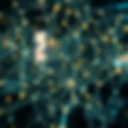 Visual representation of decentralized networks