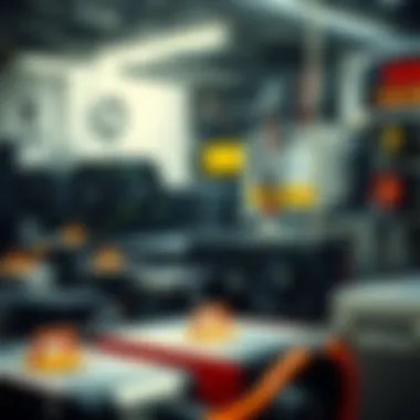 Diverse Crypto Mining Equipment Various types of crypto mining equipment on display